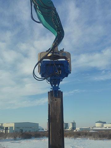 YZM75挖機(jī)振動錘