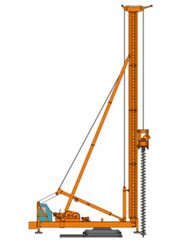 JZB90步履式樁架