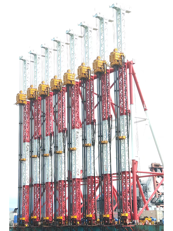 DCM四軸攪拌鉆機(jī)(4×90kW)