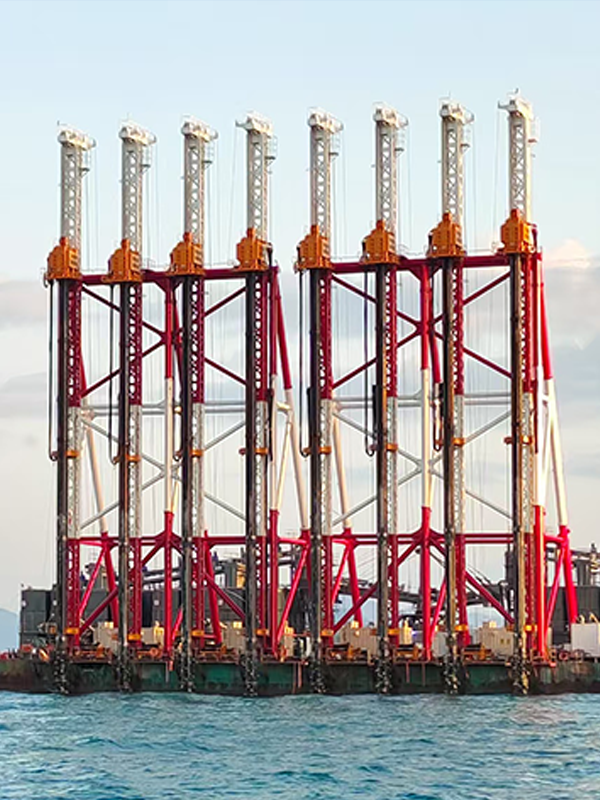 DCM四軸攪拌鉆機(jī)(4×90kW)