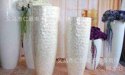 廠家直銷 酒店大型落地式陶瓷花瓶，典雅家居裝飾與工藝禮品之選